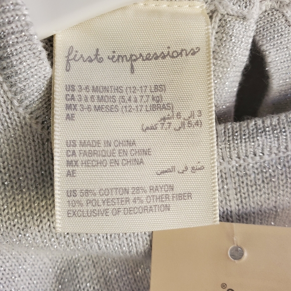 3-6 MONTHS GORGEOUS SPARKLING OUTFIT - Picture 7 of 14